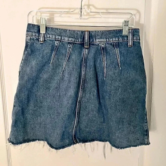 Free People Cosmico Jean Skirt size 27 - Picture 7 of 8